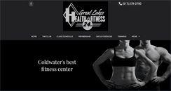 Desktop Screenshot of greatlakeshealthfitness.com